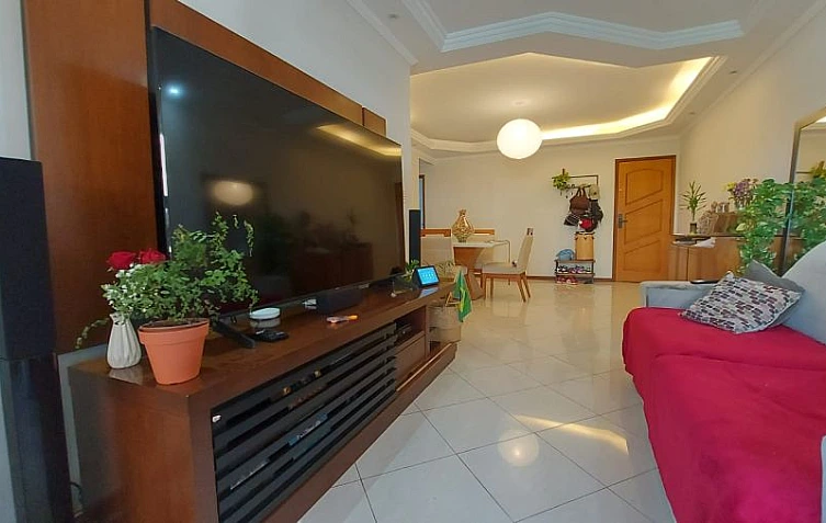 Apartamento 3 quartos com depend�ncia completa